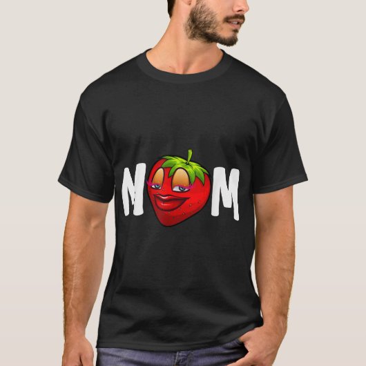 いちご母さん Tシャツ (正面)