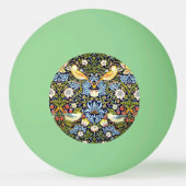 いちご泥棒、有名な柄 卓球ボール (裏面)