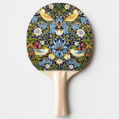 いちご泥棒、有名な柄 卓球ラケット (正面)