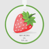 いちご畑 オーナメント (裏面)