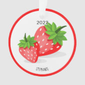 いちご畑 オーナメント (正面)