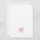 いちご畑 招待状 (裏面)