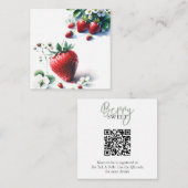 いちご登録 エンクロージャーカード (正面/裏面)