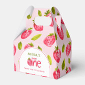 いちご第1回誕生日 フェイバーボックス (裏面サイド)