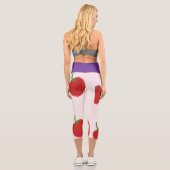 いちご絵を描の帽子 カプリレギンス (裏面)