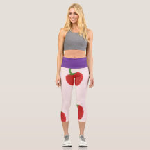 いちご絵を描の帽子