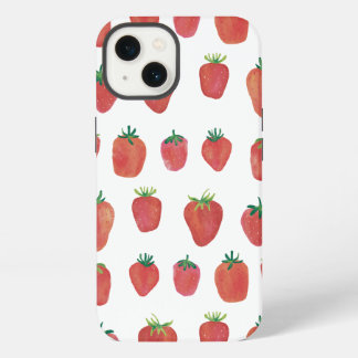 いちご絵を描の iPhone 13ケース