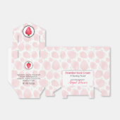 いちご自家製バス&体ギフト包装 フェイバーボックス (折り畳みなし)