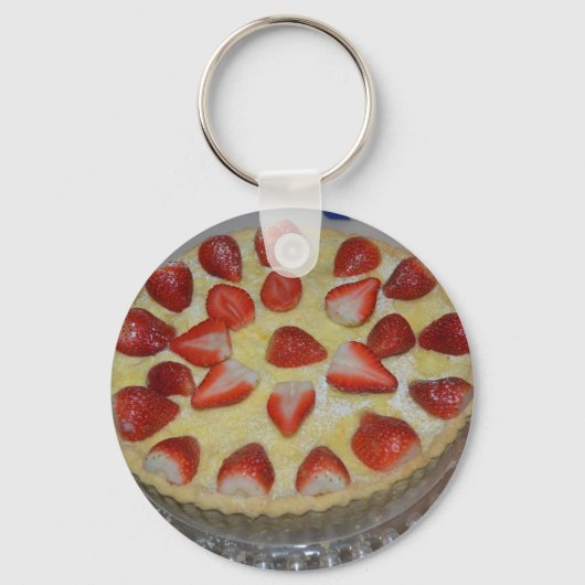 いちご菓子 キーホルダー (正面)