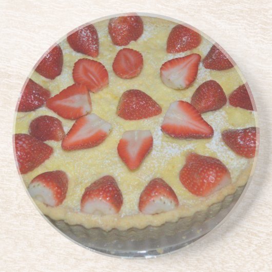 いちご菓子 コースター (正面)