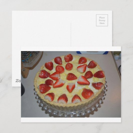 いちご菓子 ポストカード (正面/裏面)