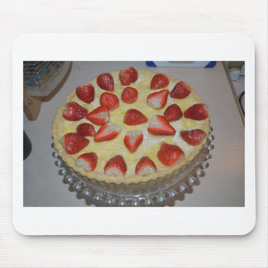 いちご菓子 マウスパッド (正面)