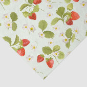 いちご葉の実、花 薄葉紙 (詳細)