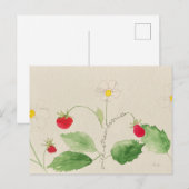 いちご葉書 ポストカード (正面/裏面)