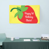 いちご誕生日パーティー 横断幕 (トレードショー)