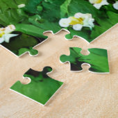 いちご赤と白畑の乳牛 ジグソーパズル (側面)