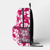 いちご赤のピンクのビキニ模様 プリントバックパック (右)