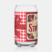 いちご農場 ガラス缶 (右)