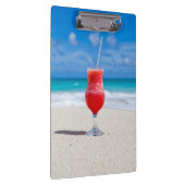 いちご霜の降りた飲料オンザビーチ クリップボード (右)