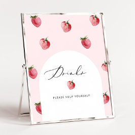 いちご飲み物救済はどうぞ ポスター