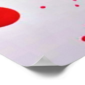 いちご鮮やかスプラッシュ ポスター (角)