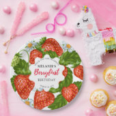 いちご1日のパーティー |最初のベリー ペーパープレート (パーティー)
