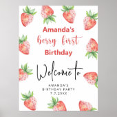 いちご1日のパーティー |最初のベリー ポスター (正面)