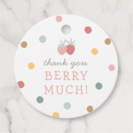 いちご1日の誕生日パーティー フェイバータグ