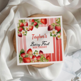 いちご1日の誕生日 スタンダードカクテルナプキン