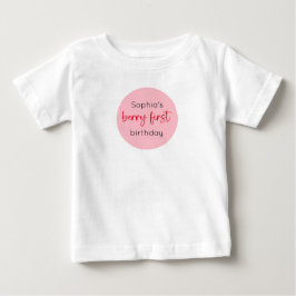 いちご1歳の誕生日 ベリー ファースト ベビーTシャツ
