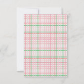 いちご1st誕生日パーティーベリー最初 サンキューカード (裏面)