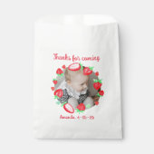 いちご1st誕生日パーティーベリー最初 フェイバーバッグ (正面)