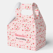 いちご1st誕生日パーティーベリー最初 フェイバーボックス (正面)