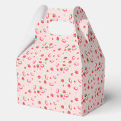 いちご1st誕生日パーティーベリー最初 フェイバーボックス (裏面)