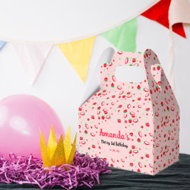 いちご1st誕生日パーティーベリー最初 フェイバーボックス