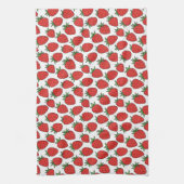 いちご | かわいいフルーツをテーマにしたキッチンデコ キッチンタオル (縦)