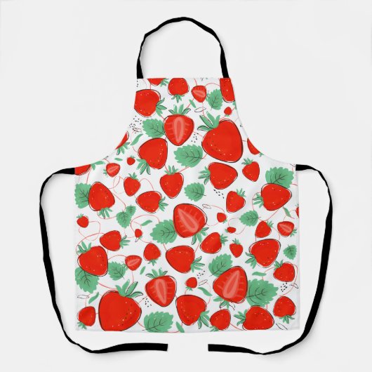 いちご エプロン (正面)