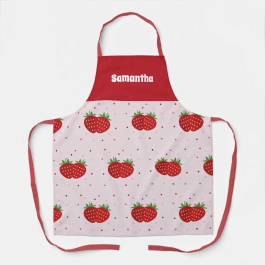いちご エプロン (正面)