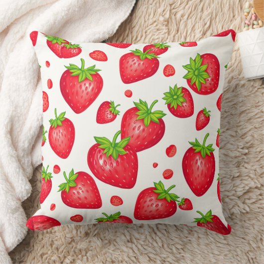 いちご クッション (ブランケット)