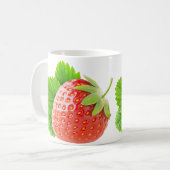 いちご コーヒーマグカップ (正面左)