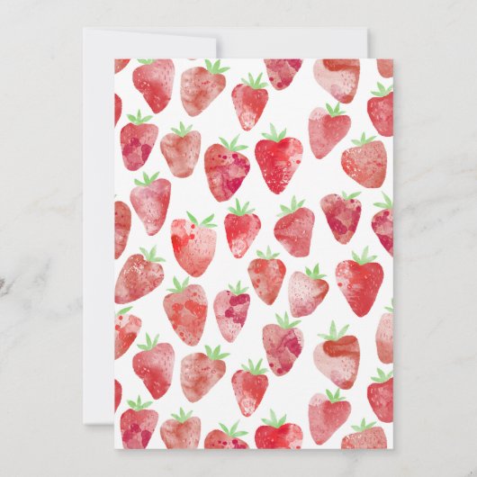 いちご サンキューカード (裏面)