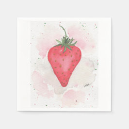 いちご スタンダードカクテルナプキン