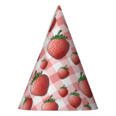 いちご パーティーハット (左)