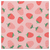 いちご ファブリック (クローズアップ)