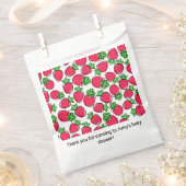 いちご フェイバーバッグ (クリップ留めされた状態)