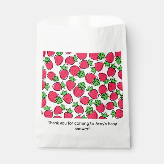 いちご フェイバーバッグ (正面)