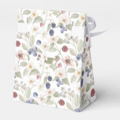 いちご フローラル ベリー スウィート ブライダルシャワー サンクス フェイバーボックス (裏面サイド)