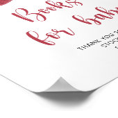 いちご – ベビー用の本 ポスター (角)