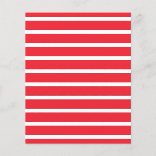 いちご |ベリースイートベビーシャワー招待状 (裏面)