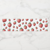 いちご ペットボトルラベル (シングルラベル)